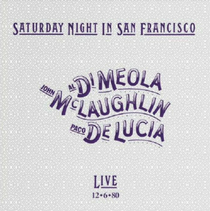 Saturday Night in San Francisco: Live 12.6.80
