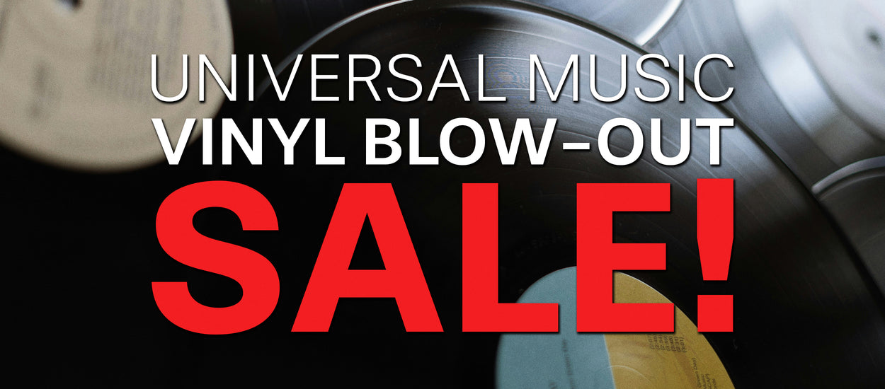 Universal Music Vinyl Blowout Sale
