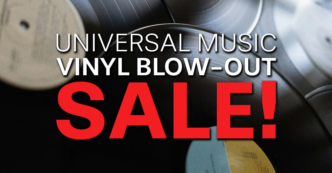 Universal Music Vinyl Blowout Sale
