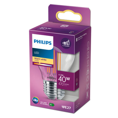 Sfera Fil. E27 40W Cld