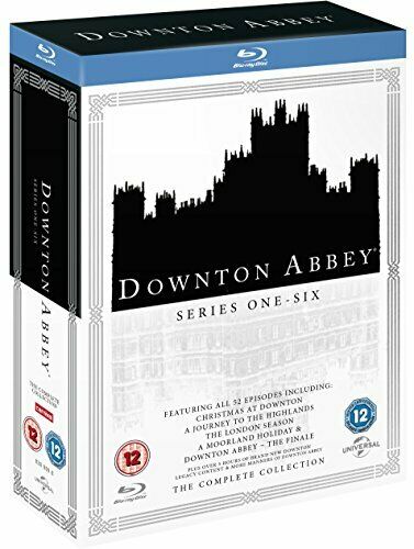 DOWNTON ABBEY COMPLETE BOXSET (2016) -  BLU-RAY