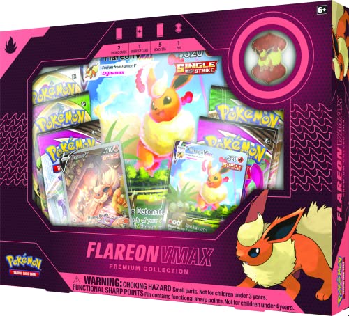 Pokémon TCG: Vaporeon / Jolteon / Flareon VMAX Premium Collection (1 at random)