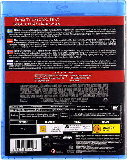 Thor [Blu-Ray] [Region B] (Dutch subtitles)