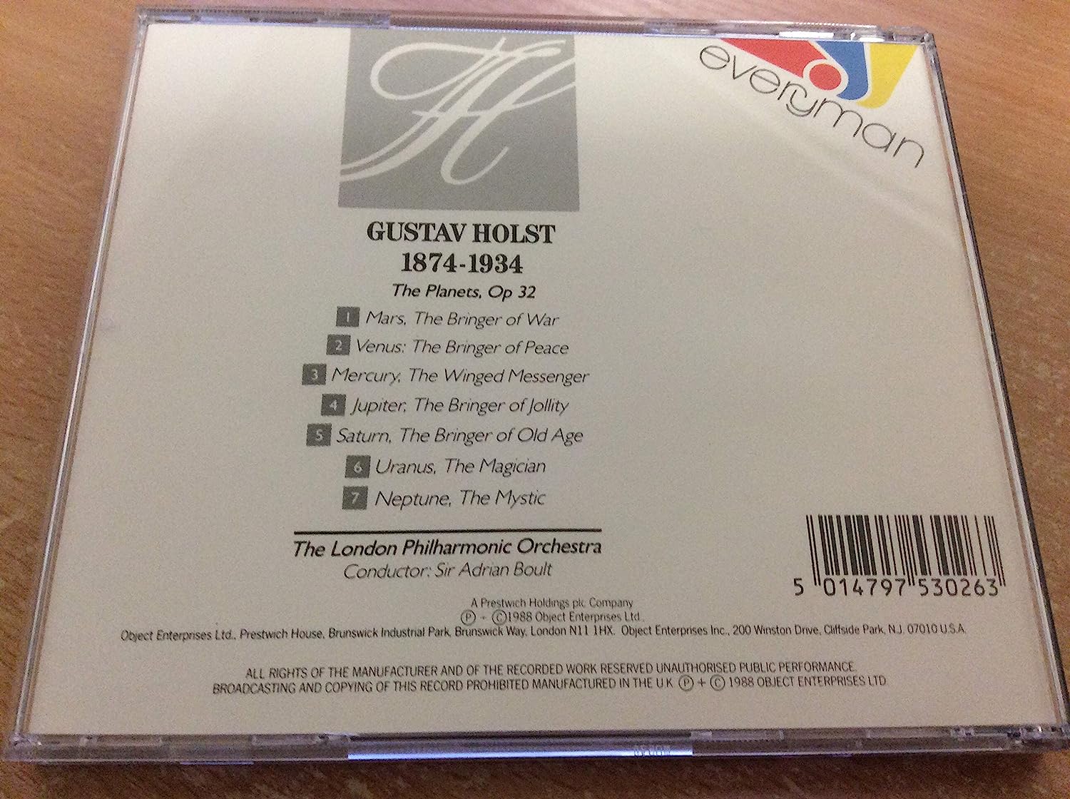 Holst - The Planets