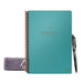 Bic - Rocketbook Fusion Executive A5 Reusable Smart Notebook 42 Multi-Format Style Pages Teal 505469