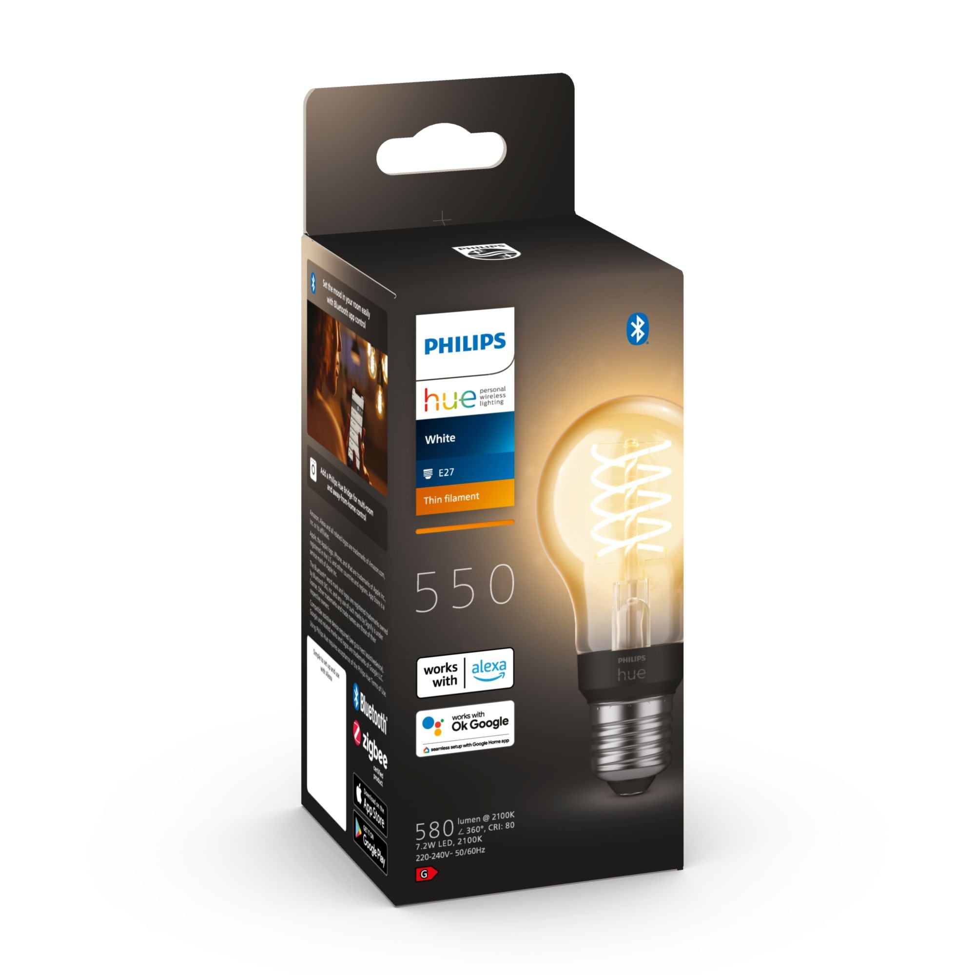 Hue White Filament Lamp A60 E27 40W