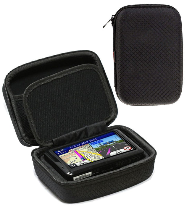 Navitech Black Gps Case For Garmin Drivesmart 66 Mt-S 6``