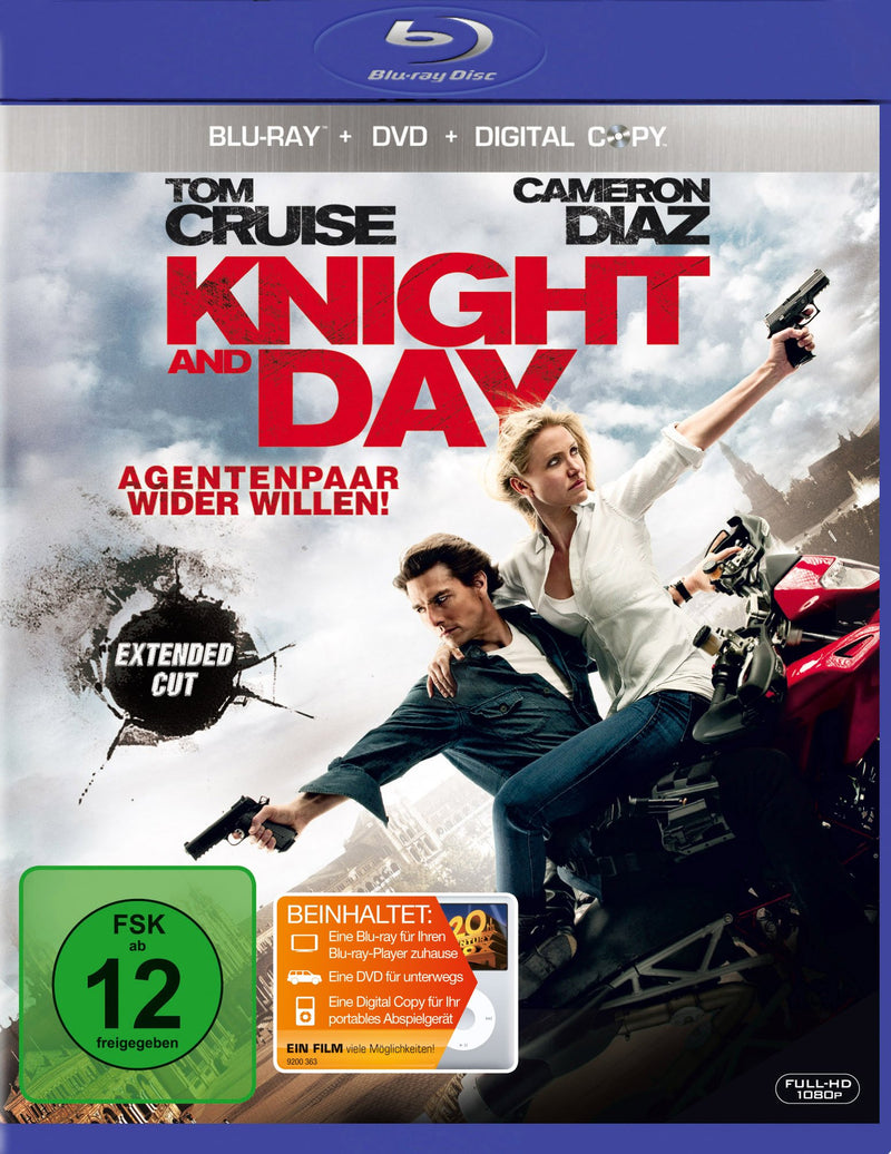 Knight and Day - Extended Cut (inkl. DVD + Digital Copy)