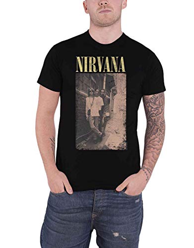 NIRVANA - ALLEYWAY BLACK T-Shirt X-Large - ALLEYWAY