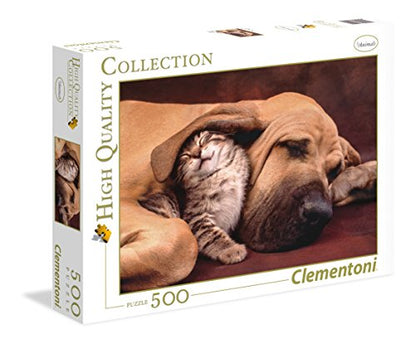 - Hond En Kat HQC (500 Stukjes) Puzzle