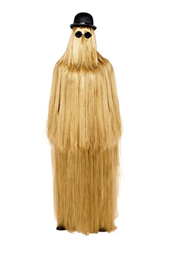 Smiffys Addams Family Cousin Itt Costume - Addams Family Cousin Itt Costume, with All In One, Headpiece, Hat & Glasses