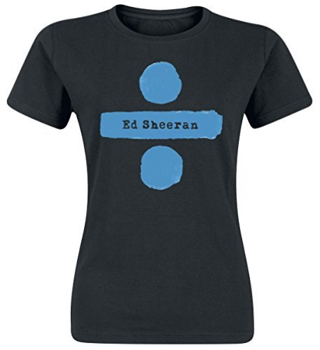Sheeran Ed - Divide Logo Womens Slim Fit (Xxl)