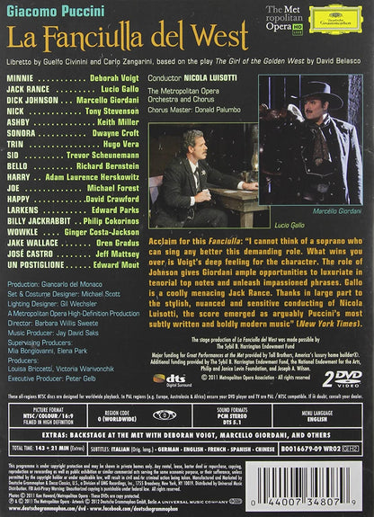 Puccini: La Fanciulla del West