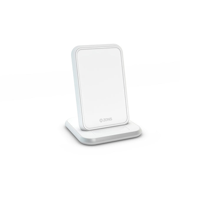 Zens Alu Stand Wireless Charger White