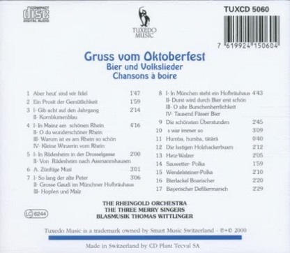 Oktoberfest Songs