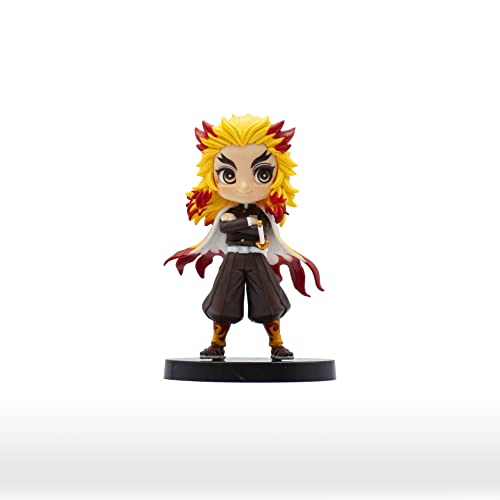 Banpresto DEMON SLAYER - Kyojuro Rengoku - Figurine Q Posket Petit 7cm - QP PETITE DS KYOJURO