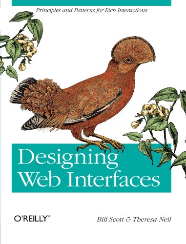 O'Reilly Designing Web Interfaces software manual 336 pages