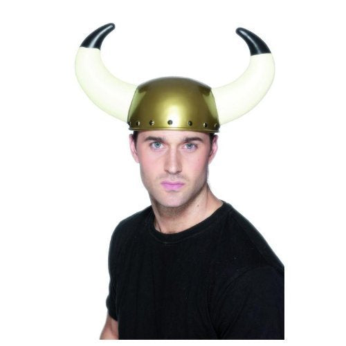 Smiffys Viking Helmet, Gold