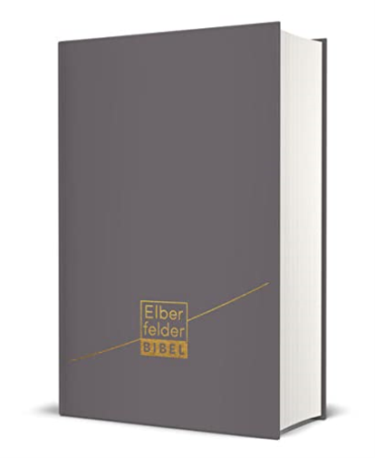 Elberfelder Bibel Standardausgabe:  Leder grau