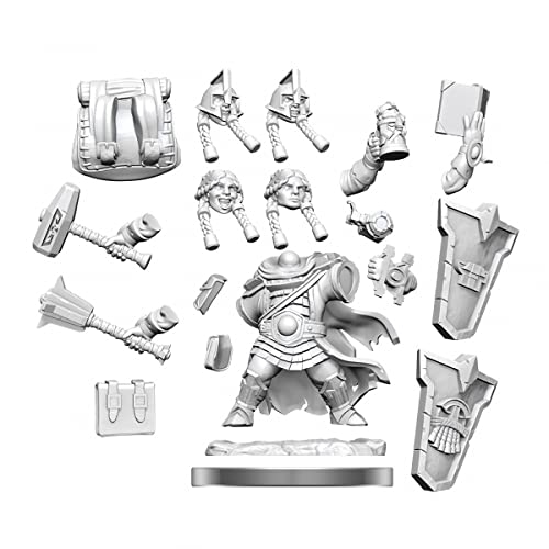 D&D Frameworks: Dwarf Cleric Female