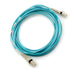 Hewlett Packard Enterprise AJ834A fibre optic cable 1 m LC Blue