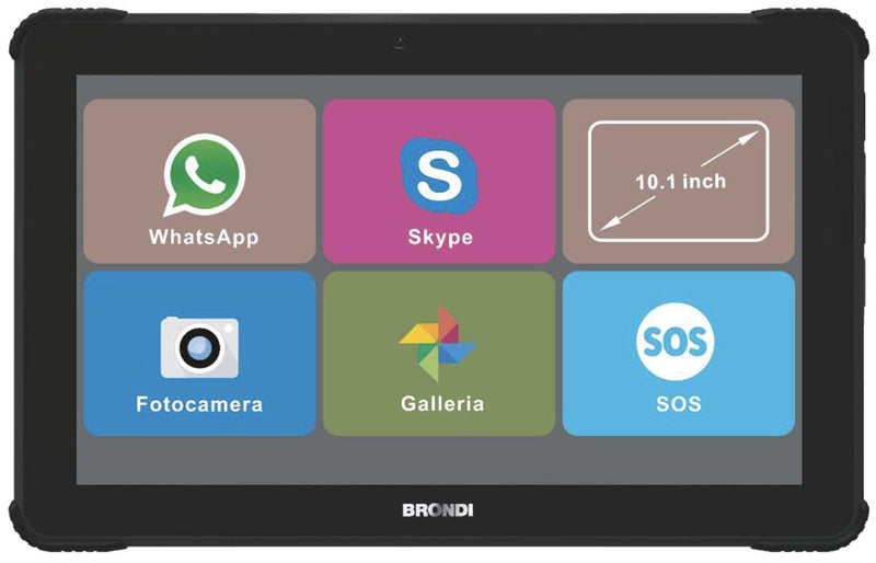 Brondi 10277060 tablet 3G 8 GB 25.6 cm (10.1") Spreadtrum 1 GB Wi-Fi 4 (802.11n) Black