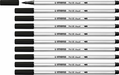 Cf10 Stabilo Pen 68 Brush Nero