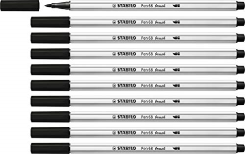 Cf10 Stabilo Pen 68 Brush Nero
