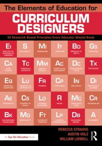 The Elements of Education for Curriculum Designers