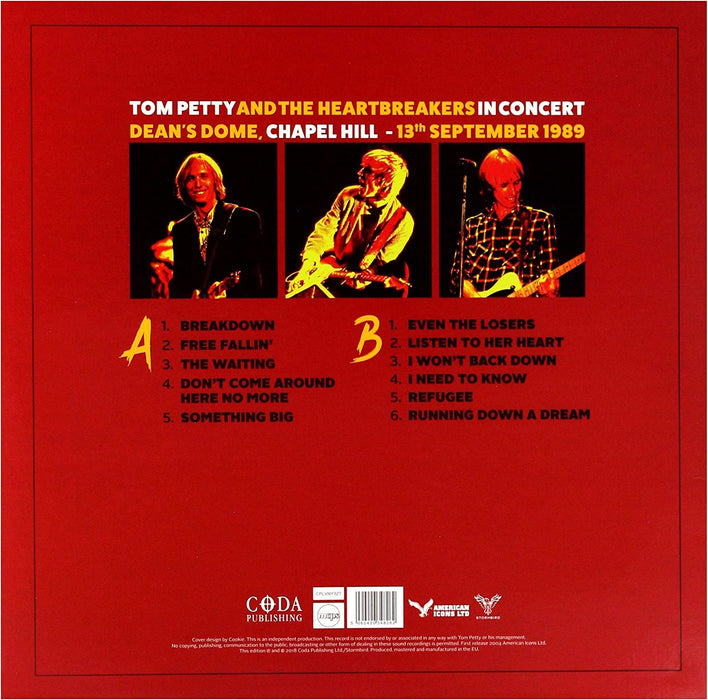 Tom Petty - Free Fallin In The Usa (Red Vinyl)