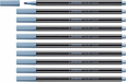 Cf10 Stabilo Pen68Metallic Blu M