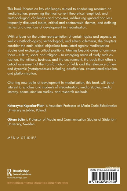 Contemporary Challenges in Mediatisation Research