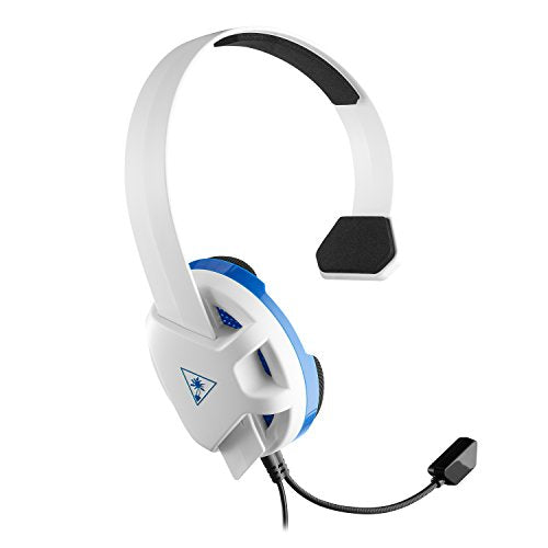 Playstation 5 - Turtle Beach Recon Wired Chat Gaming Mono Headset - White/Blue (Eu) (Ps4)