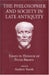 The Philosopher and Society in Late Antiquity