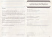 Baptism Application Form B1 1=PK50