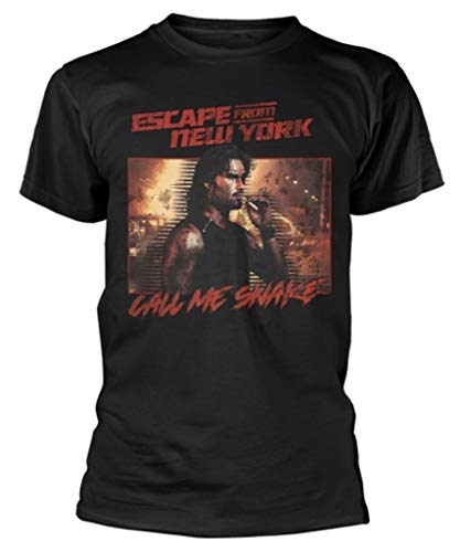 ESCAPE FROM NEW YORK - CALL ME SNAKE (BLACK) BLACK T-Shirt Small - CALL ME SNAKE (BLACK)