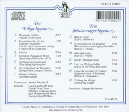 Russian Cossacks - Songs
