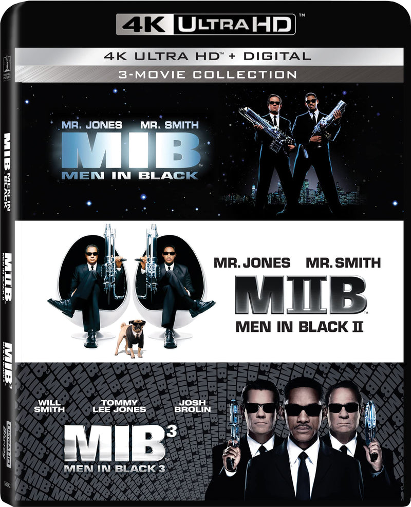 Men in Black 1997 Men in Black 3 / Men in Black II - Set 4K UHD