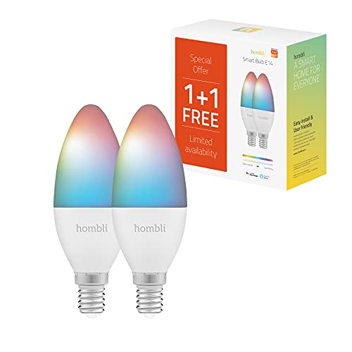 Hombli Smart Bulb E14 4 5W Pack 1+1