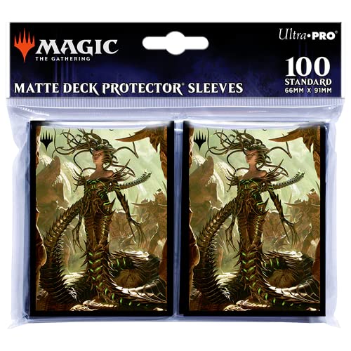 Ultra PRO - Magic: The Gathering Phyrexia All Will Be One - 100ct Standard Size Card Sleeves (Vraska Betrayal’s Sting) Protect Collectible Cards, Trading Cards & Gaming Cards, Ultimate Card Protection