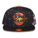 Warner Bros Space Jam: A New Legacy Tune Squad Logo All-Over Print Snapback Baseball Cap, Unisex, Black/Orange (Sb754046