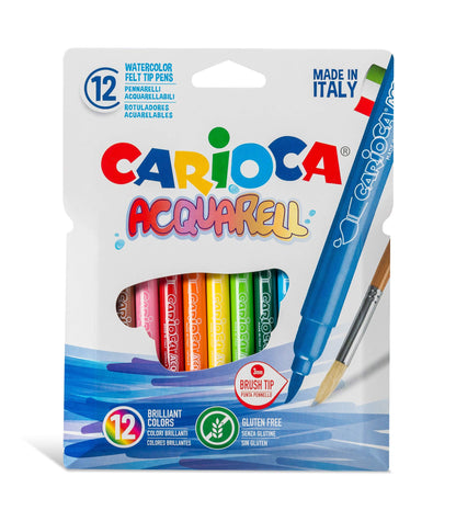 Cf12 Pennarello Acquarel Assortiti