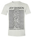 JOY DIVISION - UNKNOWN PLEASURES (WHITE) WHITE T-Shirt Small - Joy Division: Unknown Pleasures (White) (T-Shirt Unisex Tg. S)
