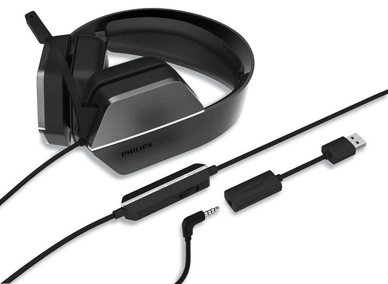 PHILIPS TAG4106 Gaming 7.1 DTS X Surround Wired Headphones