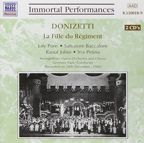 Donizetti: La Fille du Régiment (Gesamtaufnahme) (Aufnahme 28.12.1940)