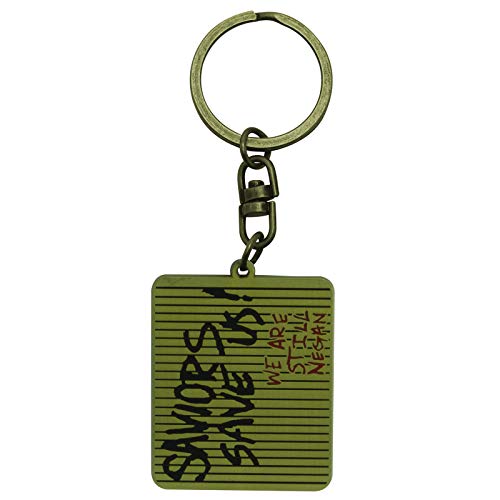 THE WALKING DEAD - Metal Keychain - The Saviors Sa