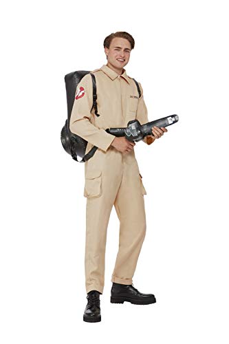Smiffys Ghostbusters Men's Costume (Size XL) - Ghostbusters Mens Costume, Jumpsuit & Inflatable Backpack