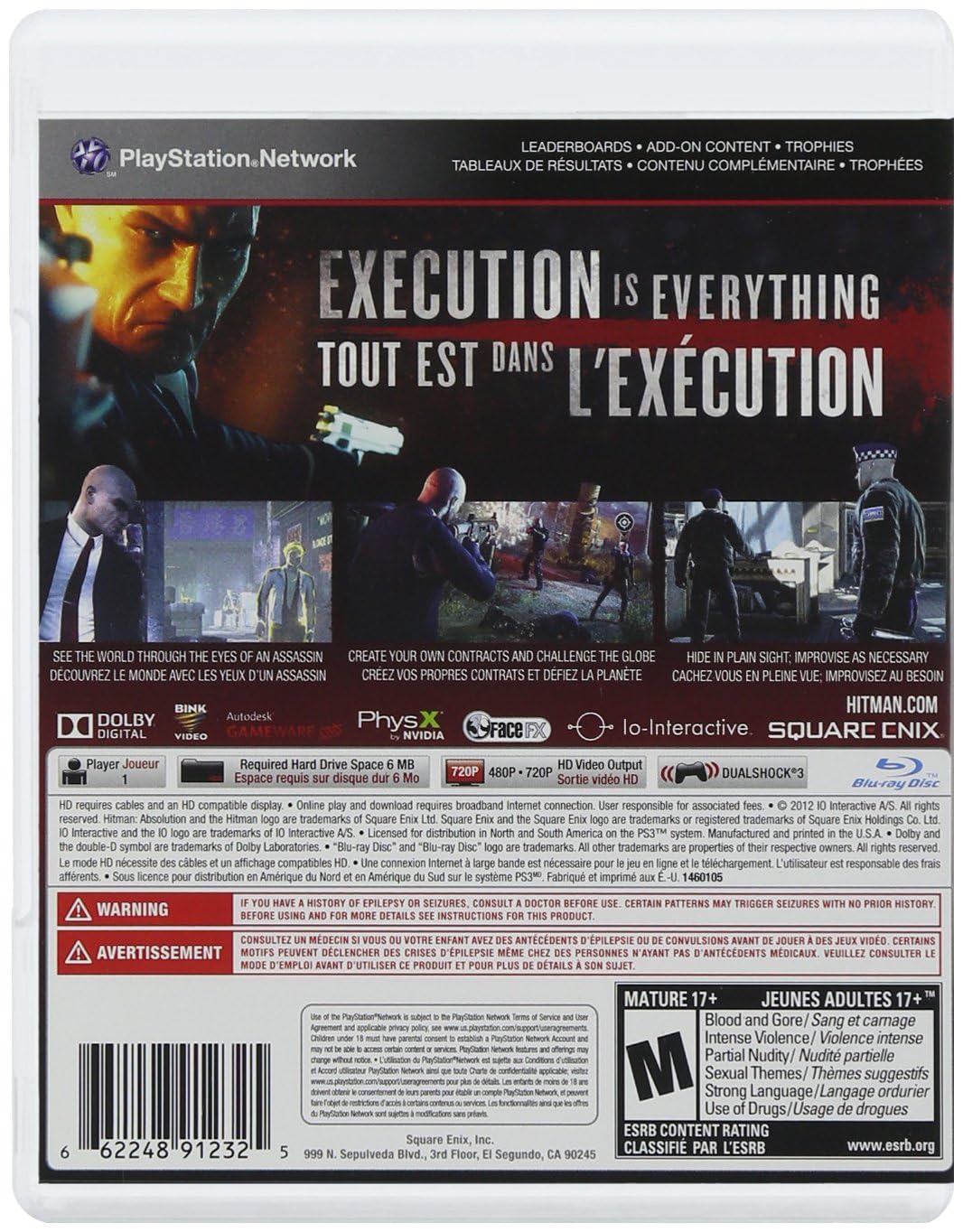 Hitman: Absolution - Playstation 3 PlayStation 3 Standard