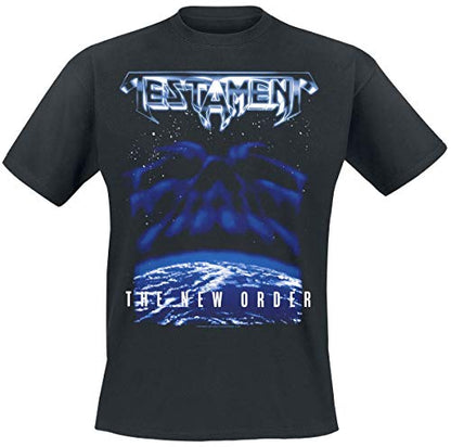 TESTAMENT - THE NEW ORDER BLACK T-Shirt XX-Large - THE NEW ORDER