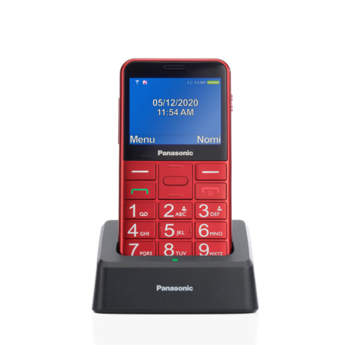 Cellulare Senior Kx-Tu155 Rosso